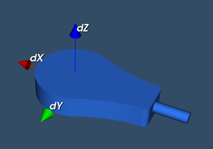 Transducer coordinate system